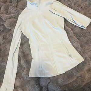Light Blue lululemon define jacket full length size 2